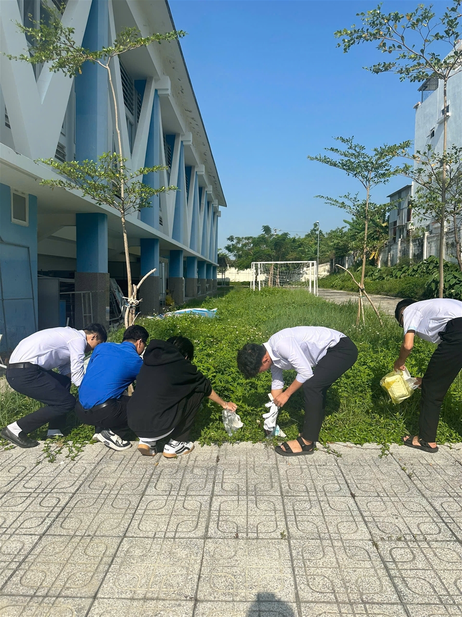 TUỔI TRẺ TRƯỜNG CAO ĐẲNG DU LỊCH NHA TRANG RA QUÂN NGÀY CHỦ NHẬT XANH LẦN THỨ III, NĂM 2025