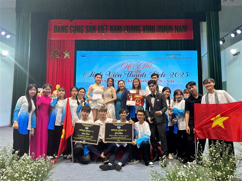 HỘI THI SINH VIÊN THANH LỊCH KHOA QUẢN TRỊ KHÁCH SẠN  – SƠ KHẢO HOA KHÔI SINH VIÊN NTC 2025