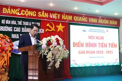 HỘI NGHỊ ĐIỂN HÌNH TIÊN TIẾN TRƯỜNG CAO ĐẲNG DU LỊCH NHA TRANG GIAI ĐOẠN 2020-2025