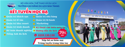 TRƯỜNG CAO ĐẲNG DU LỊCH NHA TRANG TUYỂN SINH NĂM 2025