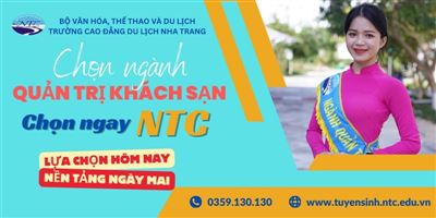 Ngành Quản trị Khách sạn